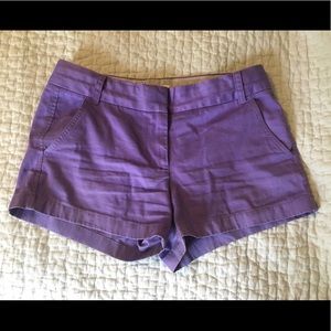J. Crew women’s 3” stretch chino shorts. Size 6.